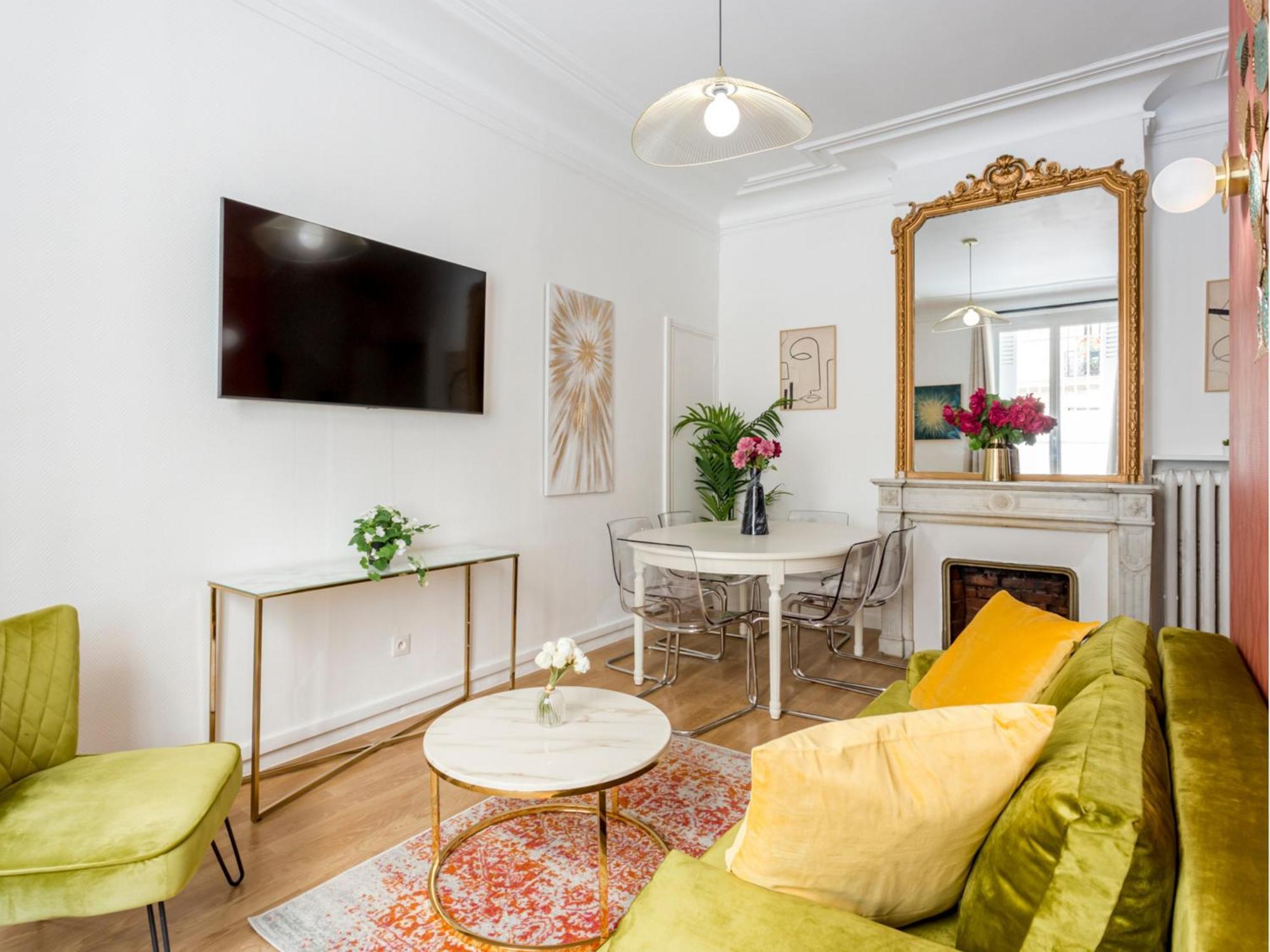 Cozy Apartment - Opera - Cardinal Mercier Paris Exteriör bild